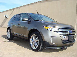 Ford : Edge 1 Owner 29456 Miles Navigation Panoramic Vista Roo 2013 edge limited navigation panoramic vista roof 20 inch chrome wheels leather