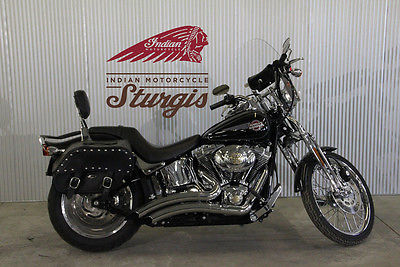 Harley-Davidson : Softail 2006 harley fxstsi softail spriger bags pipes extra s nice bike financing