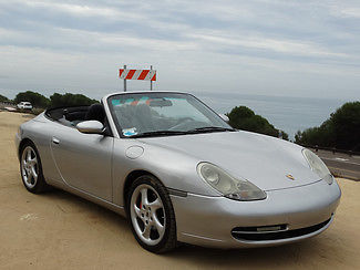 Porsche : 911 2000 porsche 911 cabriolet silver