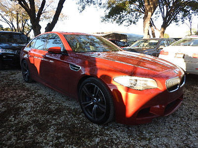 BMW : M5 4dr Sedan 4 dr sedan low miles automatic gasoline 4.4 l 8 cyl orange