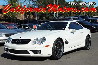 Mercedes-Benz : SL-Class SL65 AMG® 2007 2 d convertible used 5 speed automatic with touch shift rwd leather white