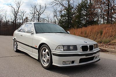 BMW : M3 Coupe 1999 bmw m 3 e 36 coupe original 5 speed arctic white dove gray vaders nice