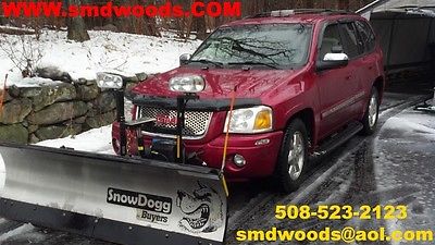 GMC : Envoy SLT 2003 gmc envoy slt snowdogg stainless steel plow like trailblazer tahoe loaded