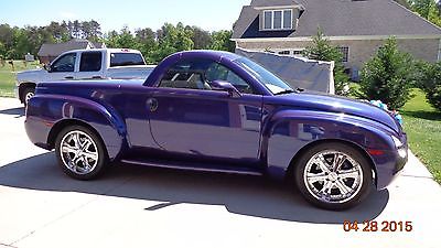 Chevrolet : SSR Truck 2004 chevy ssr ultra violet metallic with custom interior low miles