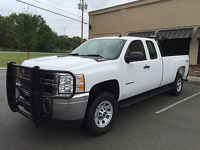 Chevrolet : Silverado 3500 WT Extended Cab Pickup 4-Door 2011 chevrolet silverado 3500 hd 4 x 4 ext cab 4 dr 6.0 l included crane