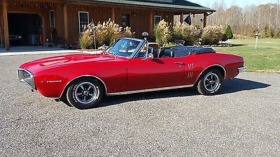 Pontiac : Firebird 400 Firebird Convertible 19667 pontiac firebird 400 convertible ps pb disc phs documented