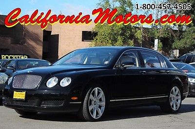 Bentley : Continental Flying Spur Base 2008 4 d sedan used zf 6 speed automatic with tiptronic awd black