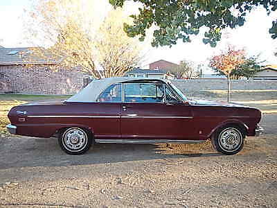 Chevrolet : Nova Convertible 1962 chevy nova convertible west texas barn find 1963 original 6 cyl auto 1964