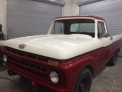 Ford : F-100 1965 ford f 100 pickup new paint job basecoat clearcoat