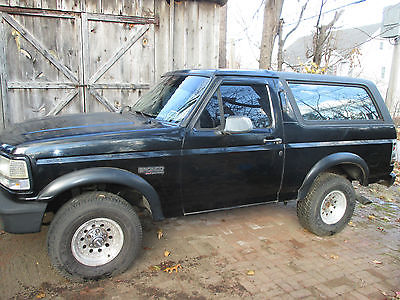 Ford : Bronco XLT 1992 ford bronco xlt 5.8 litre 4 x 4 project w extras