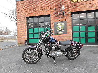 Harley-Davidson : Sportster 1989 harley davidson xl 1200 sportster screamin eagle paintold skool kool bike