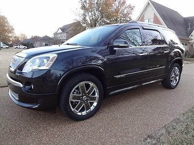 GMC : Acadia Denali ARKANSAS-OWNED, NONSMOKER, DENALI, NAVI, REAR CAM, TV/DVD, SUNROOFS, GOOD CARFAX