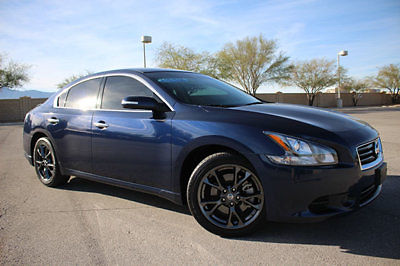 Nissan : Maxima 4dr Sedan 3.5 S 2014 nissan maxima moonroof leather automatic loaded low miles