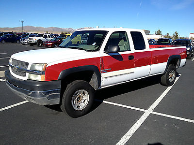 Chevrolet : Silverado 2500 base 2004 chevy 2500 2 wd ext cab 6.6 duramax diesel a t long bed world shipping