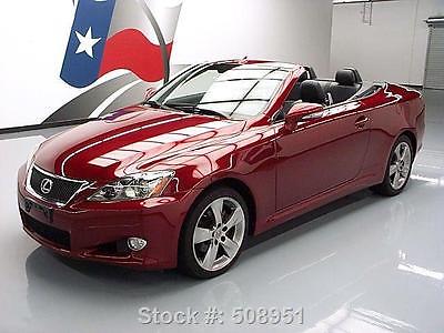 Lexus : IS HARD TOP CONVERTIBLE CLIMATE SEATS 2010 lexus is 250 hard top convertible climate seats 37 k 508951 texas direct