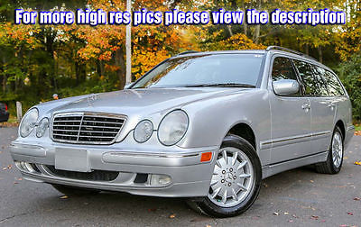 Mercedes-Benz : E-Class E320 4M 2002 mercedes e 320 4 matic awd wagon 1 owner 3 rd row seat serviced carfax
