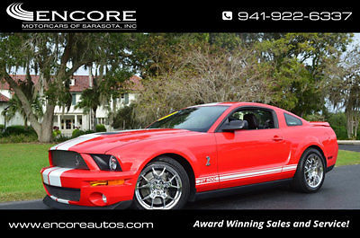 Ford : Mustang 2dr Coupe Shelby GT500 W/Premium Package 2009 ford mustang 2 dr coupe shelby gt 500 w premium package manual low miles