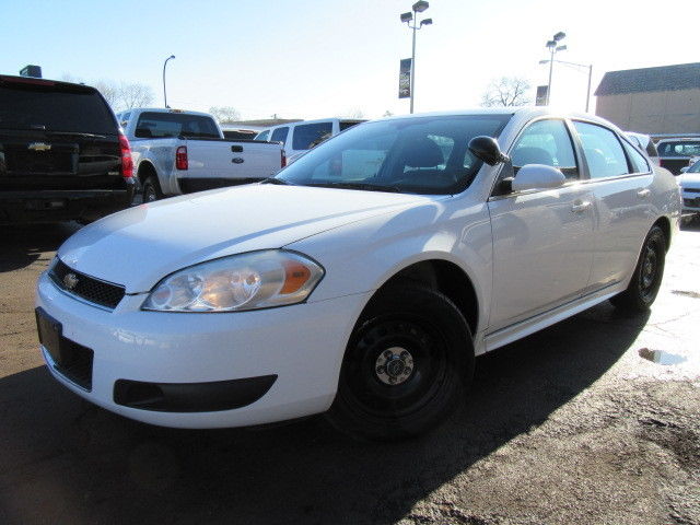 Chevrolet : Impala 9C1 Police White 9C1 Police 85k Miles Warranty Ex Fed Car Well Maintained