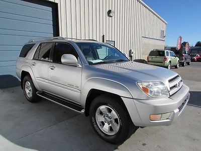 Toyota : 4Runner Limited 4.7L V8 4WD SUV 2004 toyota 4 runner limited leather sunroof 4 wd suv 04 4 x 4 awd ltd knoxville tn
