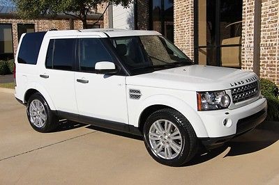 Land Rover : LR3 LUX 4WD Fuji White 27k MIles 7 Pass Luxury Package Navigation Camera Texas One Owner!