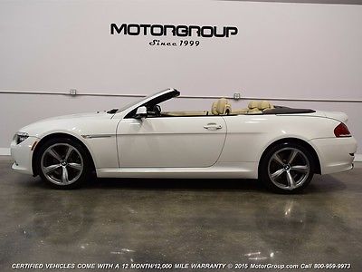 BMW : 6-Series 650i 2010 bmw 650 i automatic white sport warranty buy 686 month fl