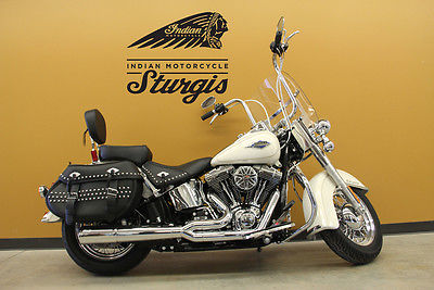 Harley-Davidson : Softail 2015 harley flstc heritage softail classic 114 miles 4 k in acc none nicer new