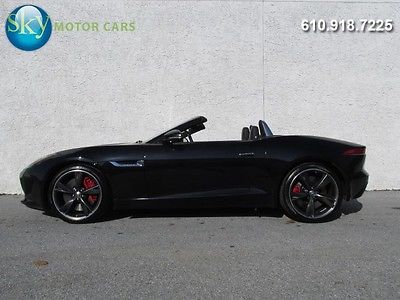 Jaguar : F-Type V6 S 93 925 msrp premium pkg performance pkg climate pkg meridian audio pkg navi