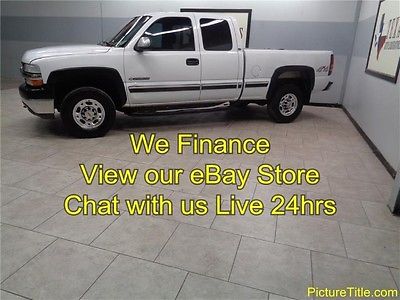 Chevrolet : Silverado 2500 LS Ext Cab 4WD 8.1 V8 3/4 Ton 01 silverado 2500 4 wd crew 8.1 vortec v 8 alloy wheel we finance texas