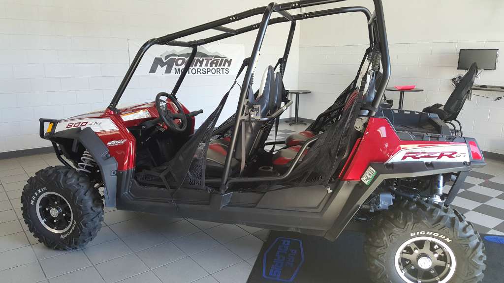 2011 Polaris Ranger RZR 4 800 Sunset Red Rally LE