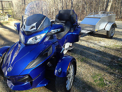 Can-Am : RT SM5 2013 can am spyder rt sm 5 w trailer and luggage 3128 miles garaged a