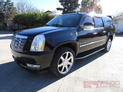 Cadillac : Escalade Base Sport Utility 4-Door 2007 escalade esv navi dvd tv tx owned well maintained clean carfax l k