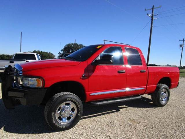 Dodge : Other SLT 4dr Quad 2004 dodge ram 3500 5.9 l cummins diesel crew cab shortbed slt 4 x 4 low miles