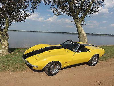 Chevrolet : Corvette ZL-1 1968 chevrolet corvette convertible 7.0 l aluminum zl 1 replica