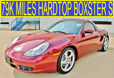 Porsche : Boxster S Hardtop 2000 porsche boxster roadster s convertible 79 k miles hardtop 6 speed cayman 911