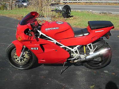 Ducati : Superbike 1992 ducati 851 superbike 18.5 k miles