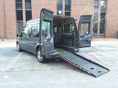 Ford : Transit Connect Wheelchair 2012 ford transit connect xlt premium wheelchair handicap mobility ramp grey