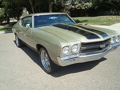 Chevrolet : Chevelle SS Coupe 1970 chevy chevelle ss coupe light fern green 454 engine new chevrolet gm th 400