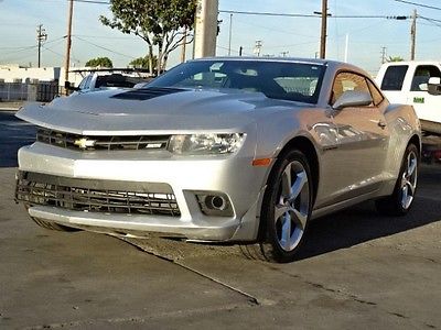 Chevrolet : Camaro 2SS 2015 chevrolet camaro 2 ss salvage wrecked repairable perfect fixer project