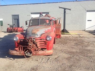 Chevrolet : Other Pickups fire truck 1949 chevy 4400 fire truck 1700 original miles