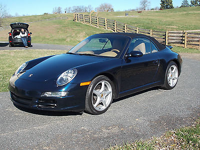 Porsche : 911 Carrerra GORGEOUS 2005 PORSCHE 911 CARRERA CABRIOLET,20K MILES, 6-SPEED, EX. COND.(VIDEO)