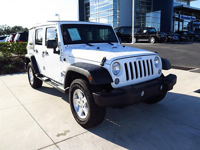 Jeep : Wrangler 4WD 4dr Sport 2015 wrangler fla local 6 k street use only as new cond