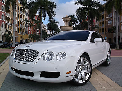 Bentley : Continental GT WHITE  2007 bentley continental gt coupe white