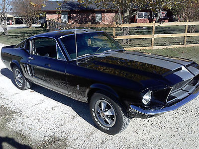 Ford : Mustang 1968 ford mustang fastback shelby gt 350 clone tribute