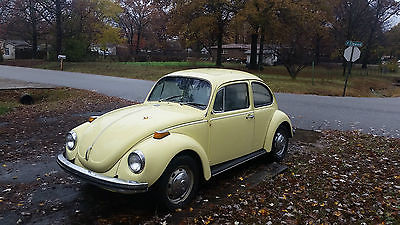 Volkswagen : Beetle - Classic 1971 volkswagen super beetle yellow excellent condition