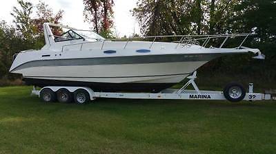 1987 33ft. 286 CRUISERS ROGUE ALL NEW INTERIOR FRESH WATER 13 PERSON WATCH VIDEO