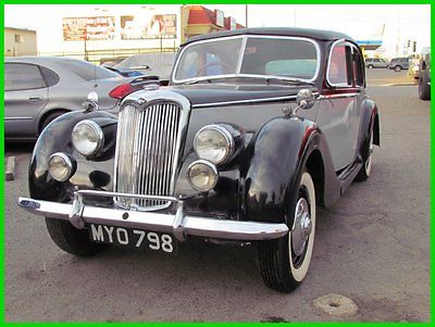 Other Makes : 1952 riley saloon 1952 riley saloon project mechanic special rolls royce look classic nr export