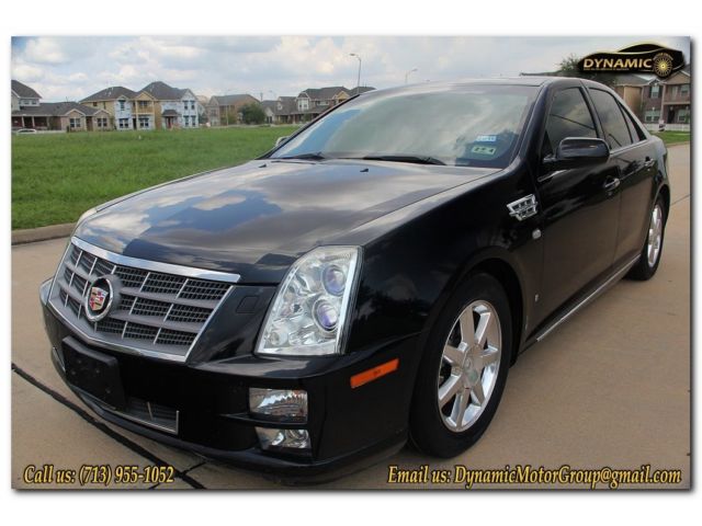 Cadillac : STS V6 2008 cadillac sts v 6 clean tx title rust free navigation dvd red tag sale