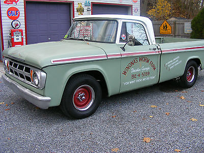 Dodge : Other Pickups Ford drivetrain 1968 dodge ford pickup truck rat rod tradition