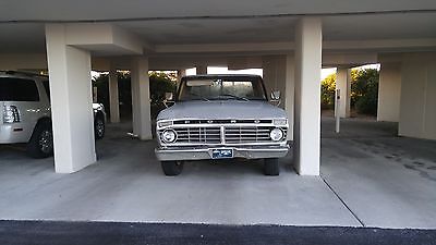 Ford : F-100 1974 ford 100 custom cab classic price reduced