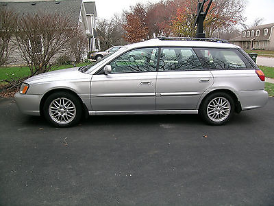 Subaru : Legacy L Wagon 4-Door 2004 legacy wagon silver 95 k miles runs well needs new gasket illinois
